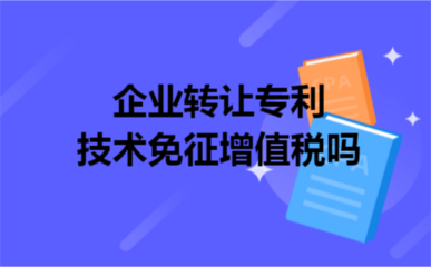 企業(yè)轉(zhuǎn)讓專利技術(shù)免征增值稅政策解析與技術(shù)推廣策略
